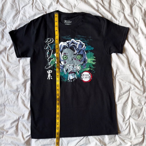 Brand New Funko Pop! Tees Demon Slayer Rui T-Shirt Small GameStop Exclusive - Picture 5 of 6